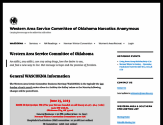 wascokna.org screenshot