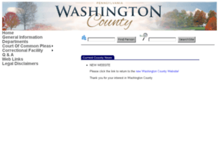washcounty.info screenshot