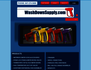 washdownsupply.com screenshot