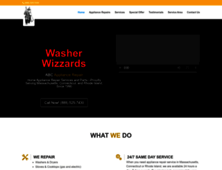washerwizzards.com screenshot