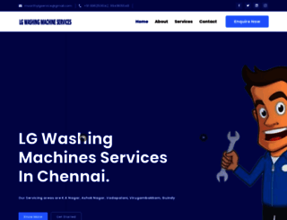 washingmachineservicechennai.com screenshot