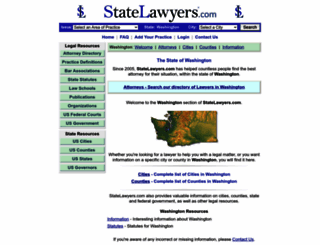 washington.statelawyers.com screenshot