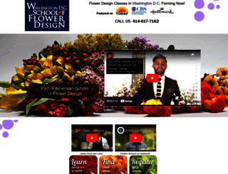 washingtondcflowerdesign.com screenshot