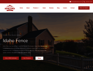 washingtonfence.com screenshot
