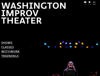washingtonimprovtheater.com screenshot