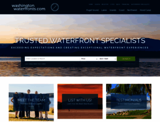 washingtonwaterfronts.com screenshot