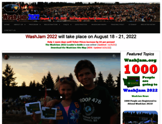 washjam.org screenshot