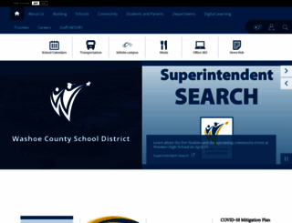 washoeschools.net screenshot