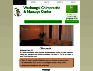 washougalchiropracticcenter.com screenshot