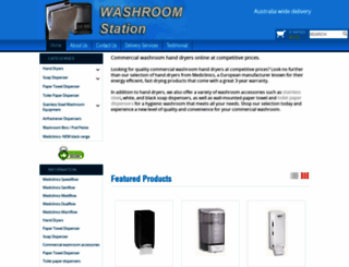 washroomstation.com.au screenshot