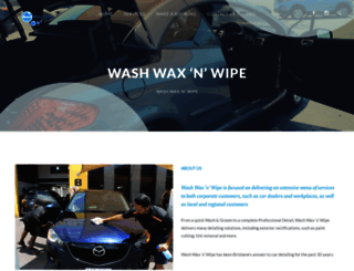 washwaxnwipe.com.au screenshot