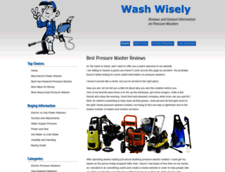 washwisely.com screenshot