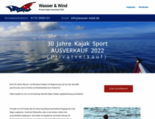 wasser-wind.de screenshot