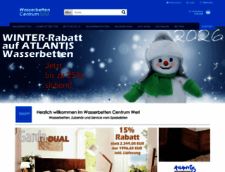 wasserbetten-centrum.de screenshot