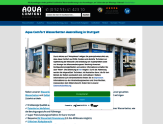 wasserbetten-stuttgart.com screenshot