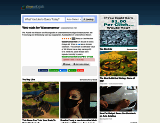 wassersensor.net.clearwebstats.com screenshot