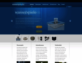 wasserspiel.biz screenshot