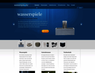 wasserspiel.biz screenshot