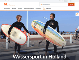 wassersport.holland.com screenshot
