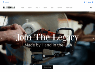 wassookeagmoccasins.com screenshot