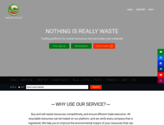waste-outlet.com screenshot