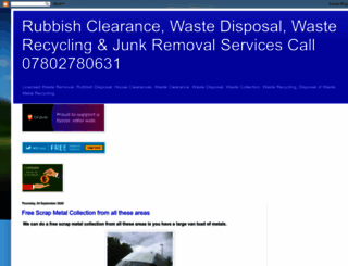 wasteclearance.blogspot.in screenshot