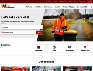 wastemanagement.co.nz screenshot