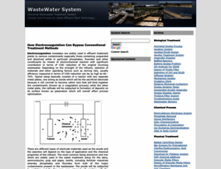 wastewatersystem.net screenshot