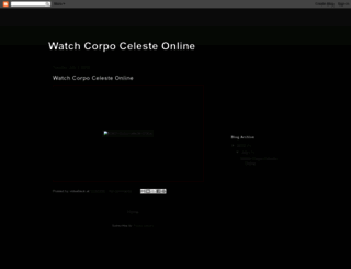 watch-corpo-celeste-full-movie-online.blogspot.ch screenshot