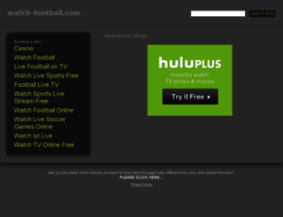 watch-football.com screenshot
