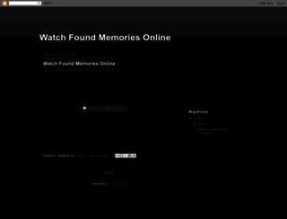 watch-found-memories-online.blogspot.com.ar screenshot