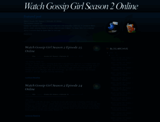 watch-gossipgirl-season2.blogspot.hk screenshot