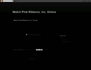 watch-pink-ribbons-inc-online.blogspot.com.au screenshot