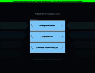 watchanimedubs.com screenshot