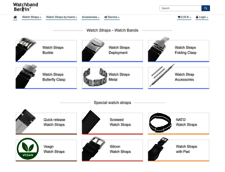 watchband-shop.com screenshot