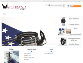 watchbandgirl.com screenshot
