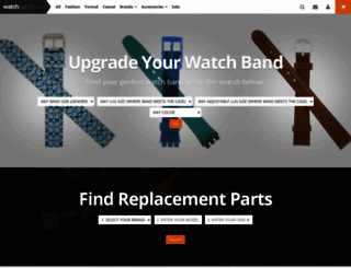 watchbands.com screenshot