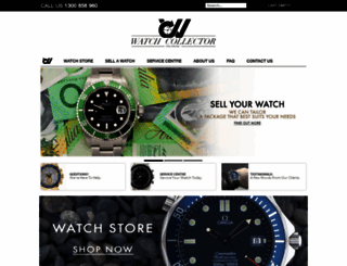 watchcollector.com.au screenshot