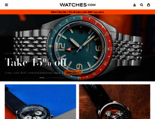 watches.com screenshot