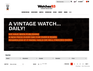 watches83.com screenshot