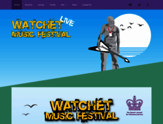 watchetfestival.co.uk screenshot