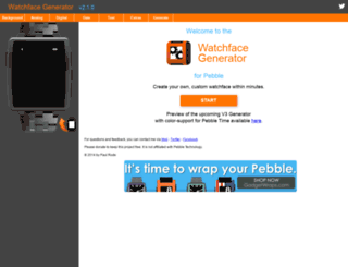 watchface-generator.de screenshot