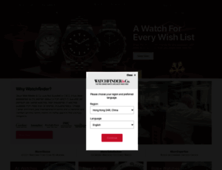 watchfinder.hk screenshot