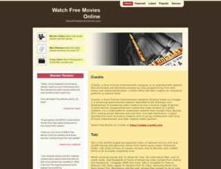watchfreemoviesonline.com screenshot