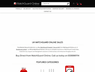 watchguard-online.co.uk screenshot