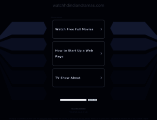watchhdindiandramas.com screenshot