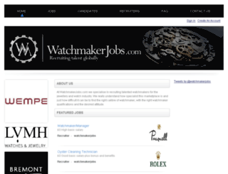 watchmakerjobs.com screenshot