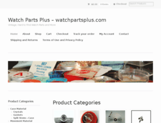watchpartsplus.com screenshot