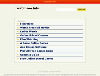 watchsee.info screenshot