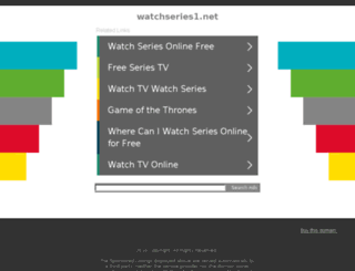 watchseries1.net screenshot